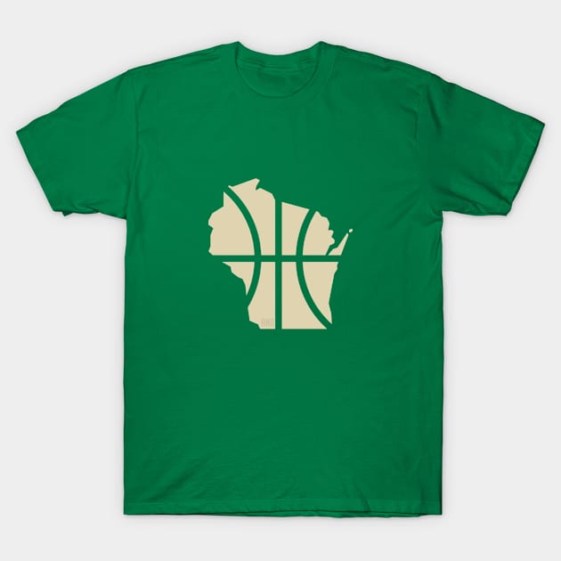 Bucks Basketball T-Shirt by And1Designs